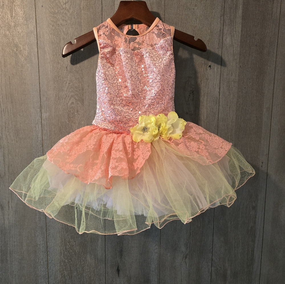 Weissman Dance Costume Size SC Size 6